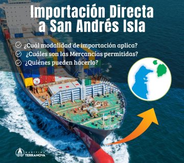 importación de mercancías en San Andrés Isla