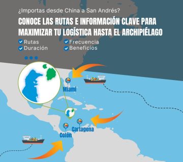 Rutas de Carga China a San Andrés