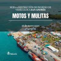Restricción vehículos San Andrés